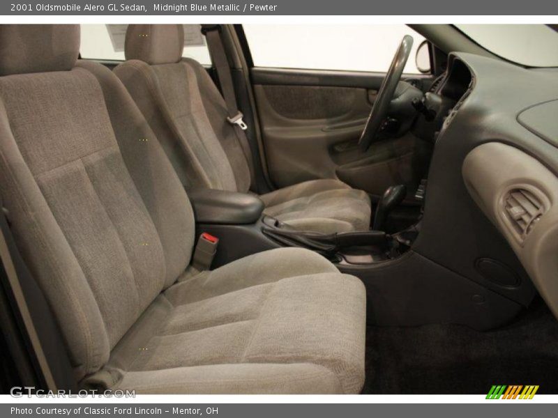 Midnight Blue Metallic / Pewter 2001 Oldsmobile Alero GL Sedan