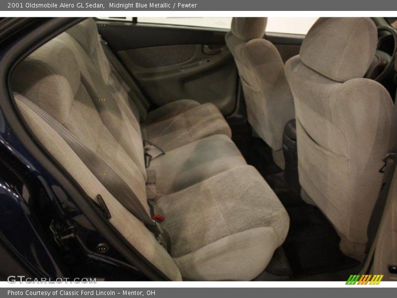 Midnight Blue Metallic / Pewter 2001 Oldsmobile Alero GL Sedan