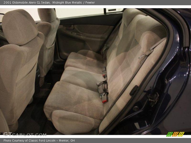 Midnight Blue Metallic / Pewter 2001 Oldsmobile Alero GL Sedan