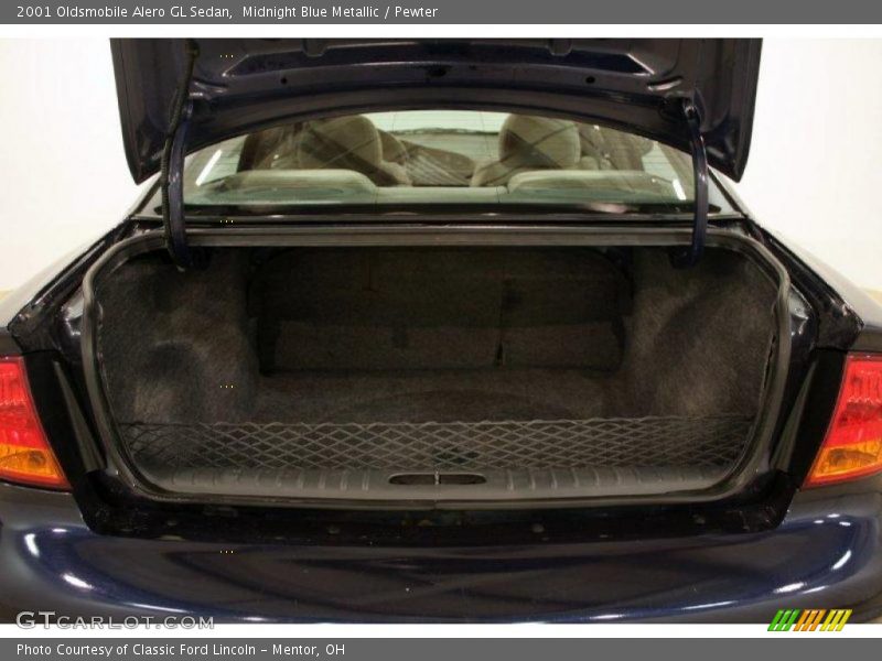 Midnight Blue Metallic / Pewter 2001 Oldsmobile Alero GL Sedan