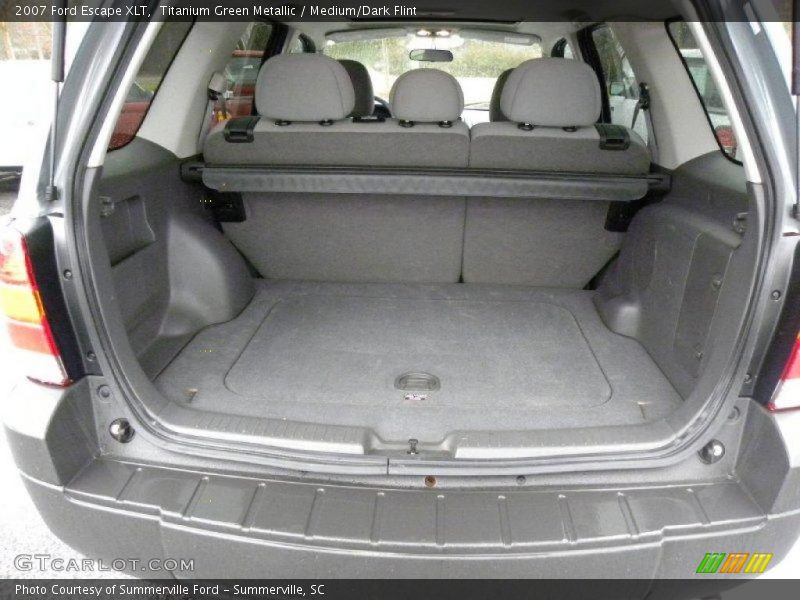 Titanium Green Metallic / Medium/Dark Flint 2007 Ford Escape XLT