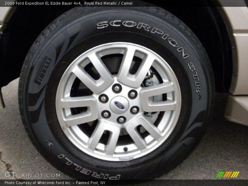Royal Red Metallic / Camel 2009 Ford Expedition EL Eddie Bauer 4x4