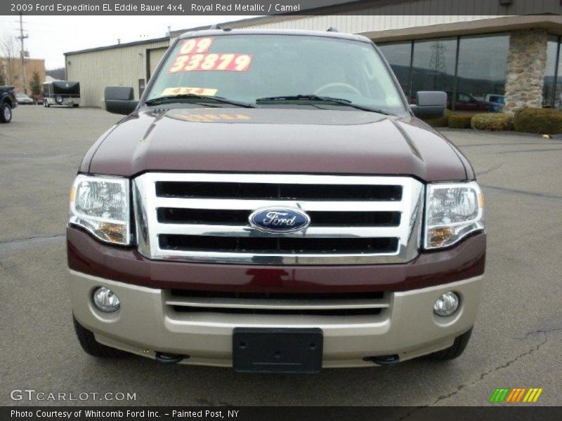 Royal Red Metallic / Camel 2009 Ford Expedition EL Eddie Bauer 4x4
