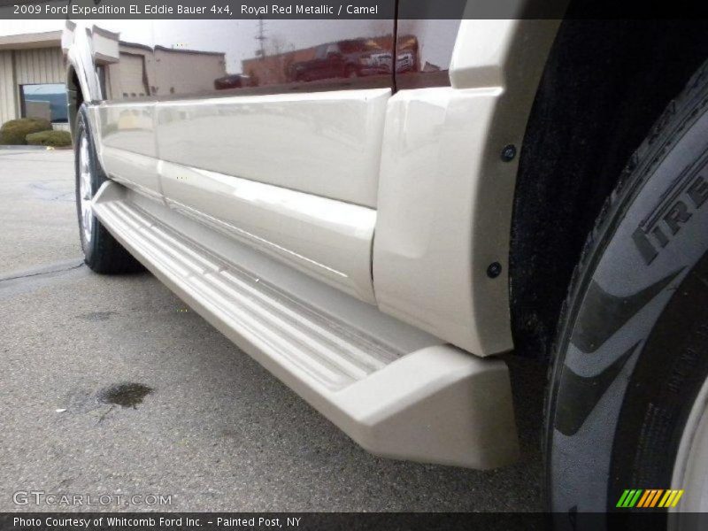 Royal Red Metallic / Camel 2009 Ford Expedition EL Eddie Bauer 4x4