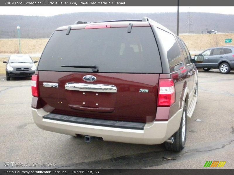 Royal Red Metallic / Camel 2009 Ford Expedition EL Eddie Bauer 4x4
