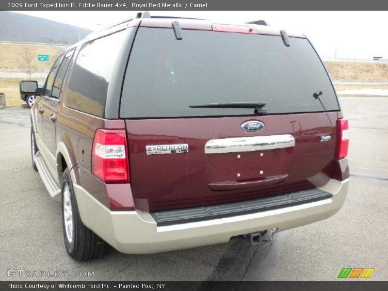 Royal Red Metallic / Camel 2009 Ford Expedition EL Eddie Bauer 4x4