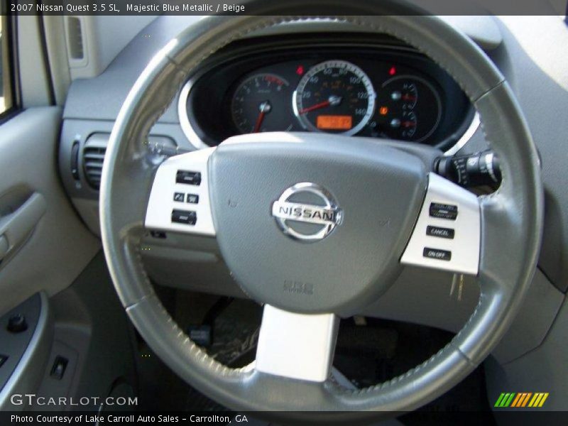 Majestic Blue Metallic / Beige 2007 Nissan Quest 3.5 SL