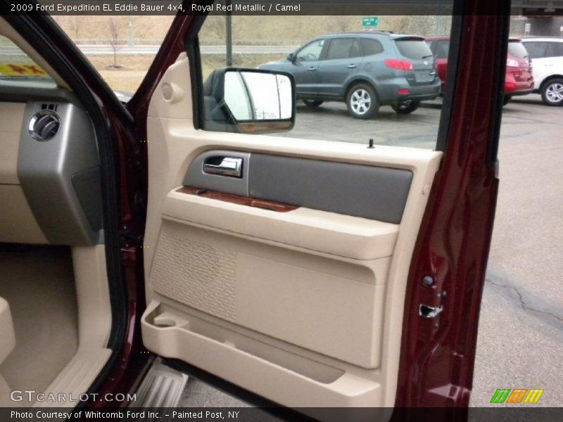 Royal Red Metallic / Camel 2009 Ford Expedition EL Eddie Bauer 4x4