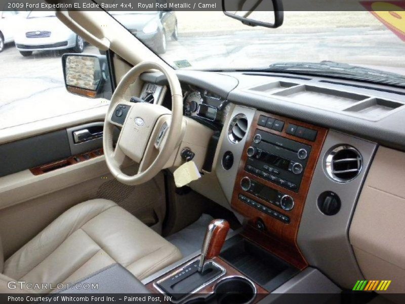 Royal Red Metallic / Camel 2009 Ford Expedition EL Eddie Bauer 4x4