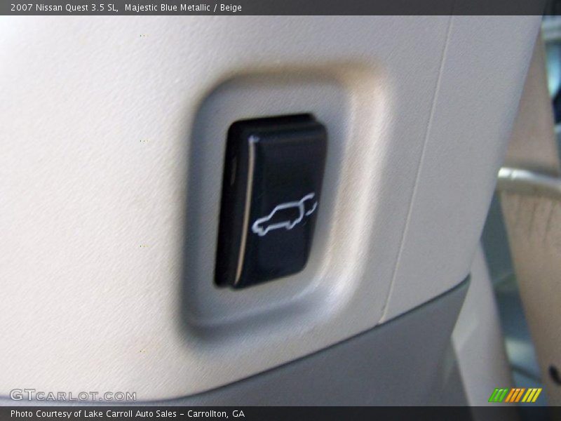 Majestic Blue Metallic / Beige 2007 Nissan Quest 3.5 SL
