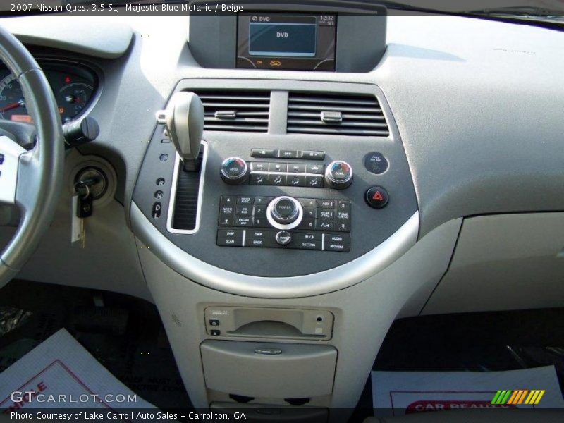 Majestic Blue Metallic / Beige 2007 Nissan Quest 3.5 SL