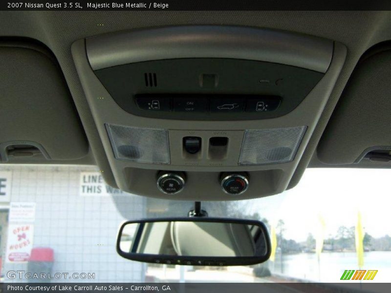Majestic Blue Metallic / Beige 2007 Nissan Quest 3.5 SL