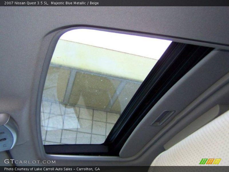 Majestic Blue Metallic / Beige 2007 Nissan Quest 3.5 SL