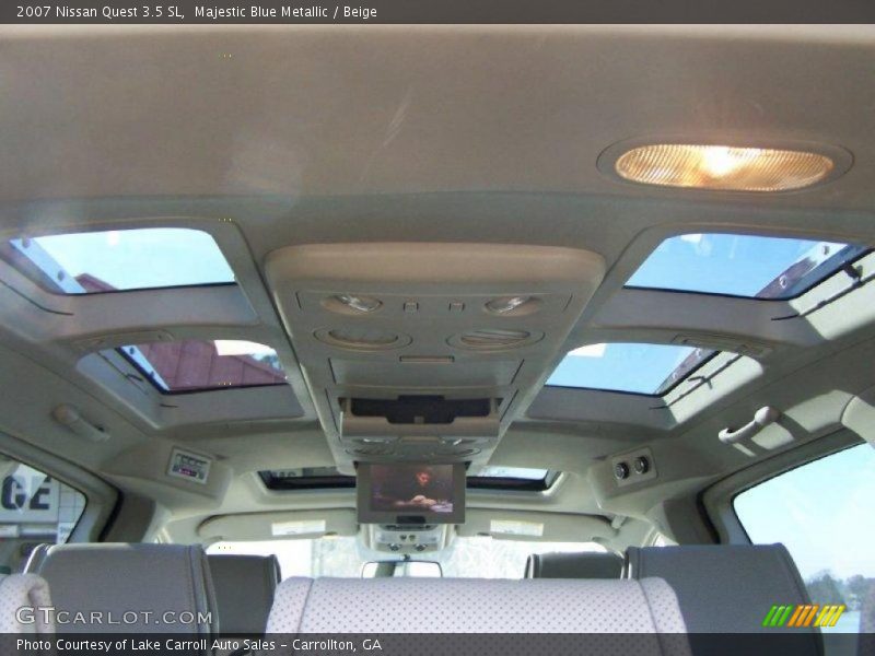 Majestic Blue Metallic / Beige 2007 Nissan Quest 3.5 SL