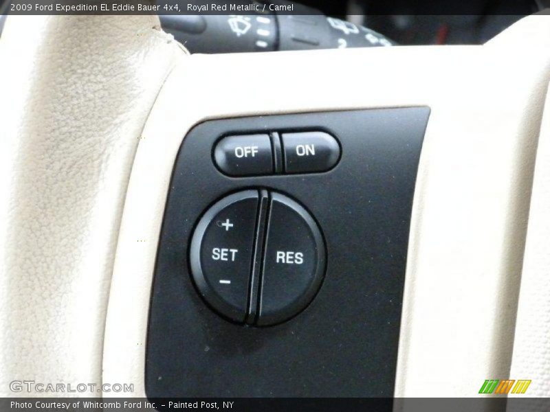Royal Red Metallic / Camel 2009 Ford Expedition EL Eddie Bauer 4x4
