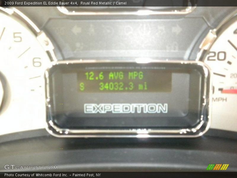 Royal Red Metallic / Camel 2009 Ford Expedition EL Eddie Bauer 4x4