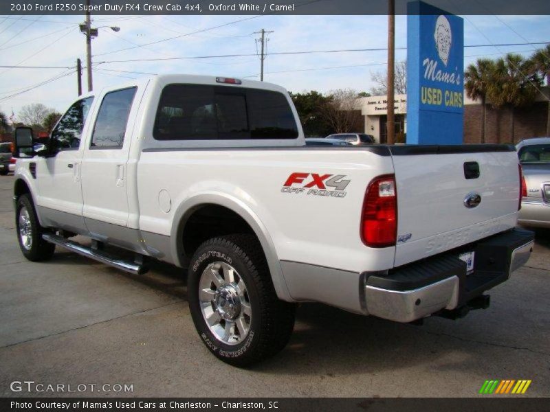 Oxford White / Camel 2010 Ford F250 Super Duty FX4 Crew Cab 4x4