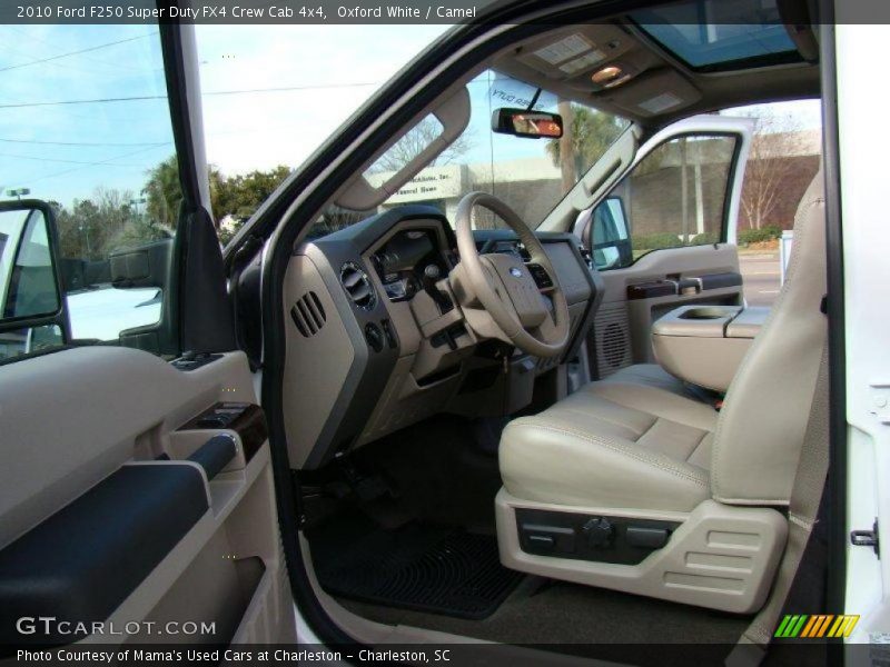 Oxford White / Camel 2010 Ford F250 Super Duty FX4 Crew Cab 4x4