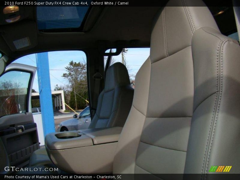 Oxford White / Camel 2010 Ford F250 Super Duty FX4 Crew Cab 4x4