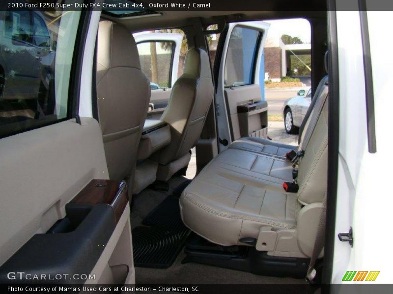 Oxford White / Camel 2010 Ford F250 Super Duty FX4 Crew Cab 4x4