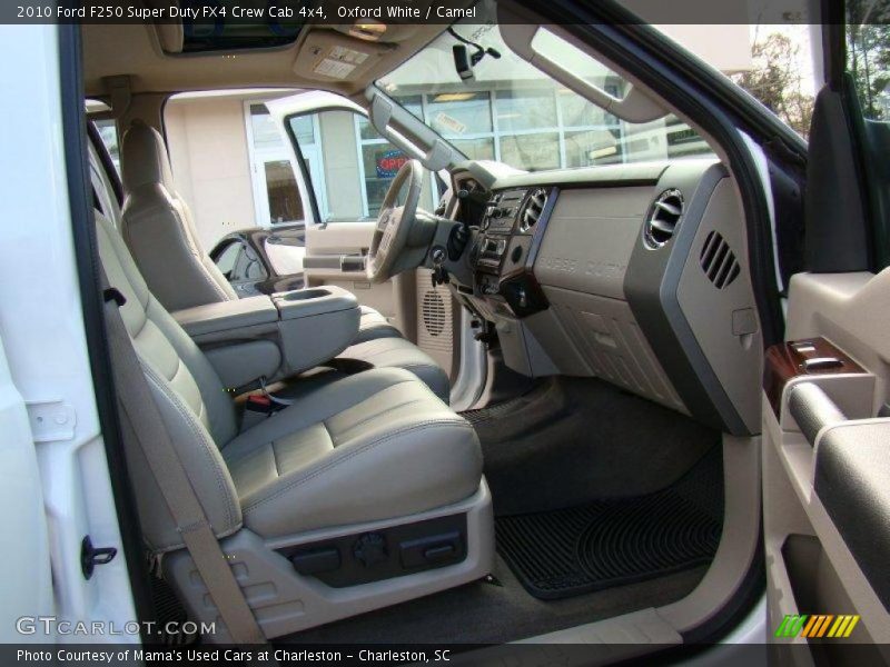 Oxford White / Camel 2010 Ford F250 Super Duty FX4 Crew Cab 4x4