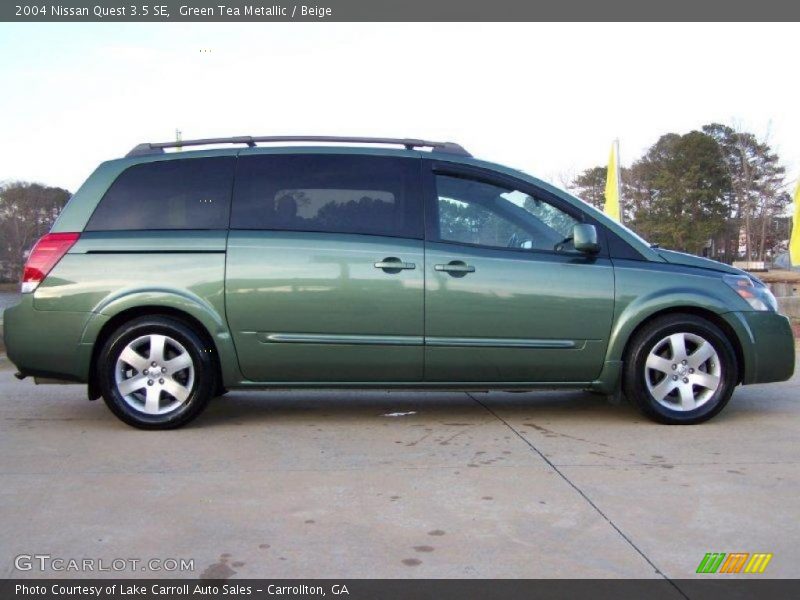 Green Tea Metallic / Beige 2004 Nissan Quest 3.5 SE