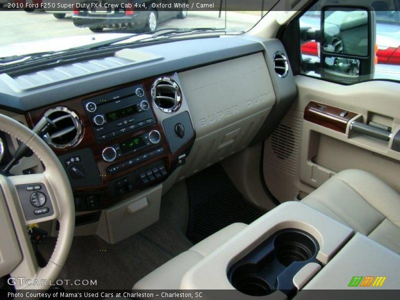 Oxford White / Camel 2010 Ford F250 Super Duty FX4 Crew Cab 4x4
