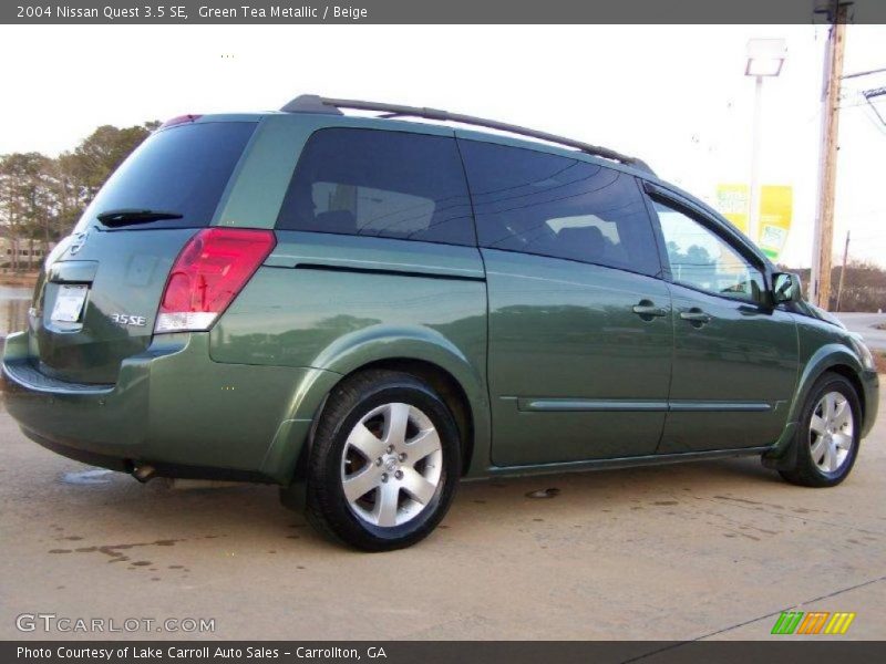 Green Tea Metallic / Beige 2004 Nissan Quest 3.5 SE