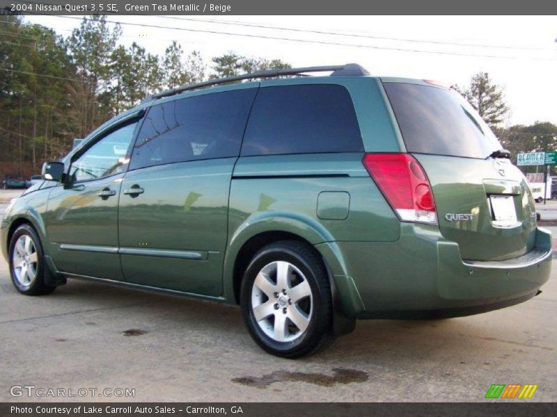 Green Tea Metallic / Beige 2004 Nissan Quest 3.5 SE