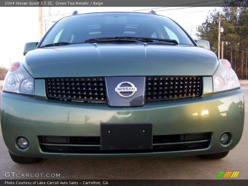 Green Tea Metallic / Beige 2004 Nissan Quest 3.5 SE
