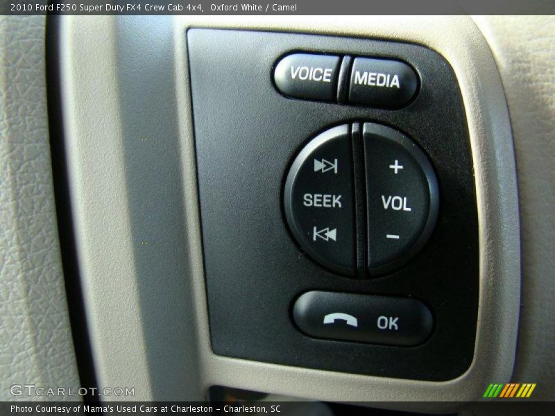 Oxford White / Camel 2010 Ford F250 Super Duty FX4 Crew Cab 4x4