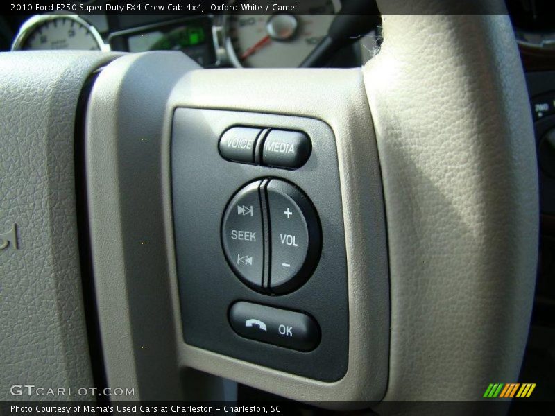 Oxford White / Camel 2010 Ford F250 Super Duty FX4 Crew Cab 4x4
