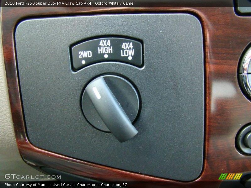 Oxford White / Camel 2010 Ford F250 Super Duty FX4 Crew Cab 4x4