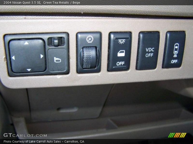 Green Tea Metallic / Beige 2004 Nissan Quest 3.5 SE