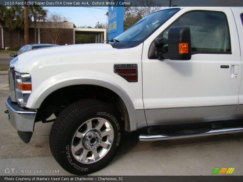 Oxford White / Camel 2010 Ford F250 Super Duty FX4 Crew Cab 4x4