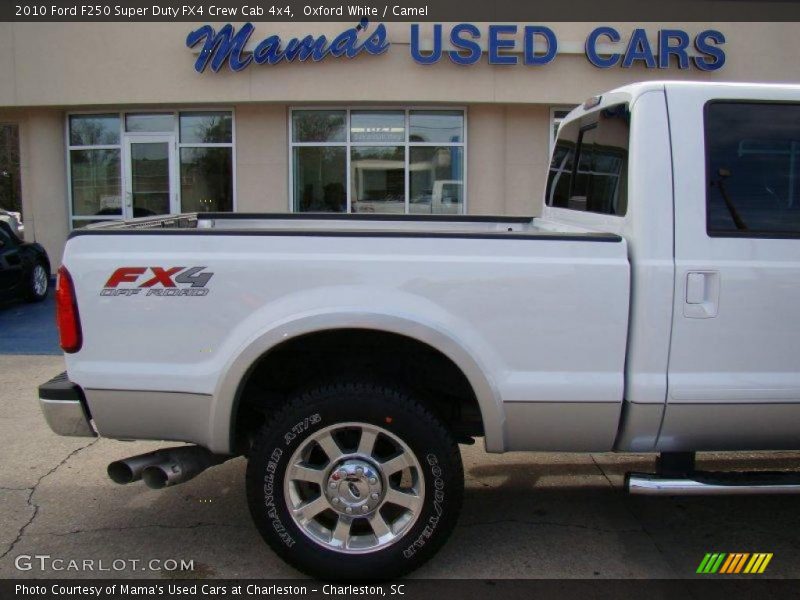 Oxford White / Camel 2010 Ford F250 Super Duty FX4 Crew Cab 4x4
