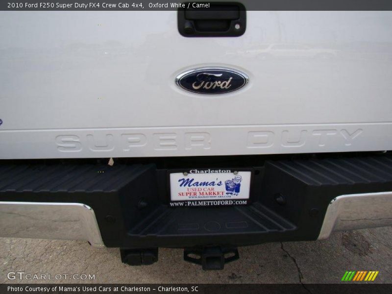 Oxford White / Camel 2010 Ford F250 Super Duty FX4 Crew Cab 4x4