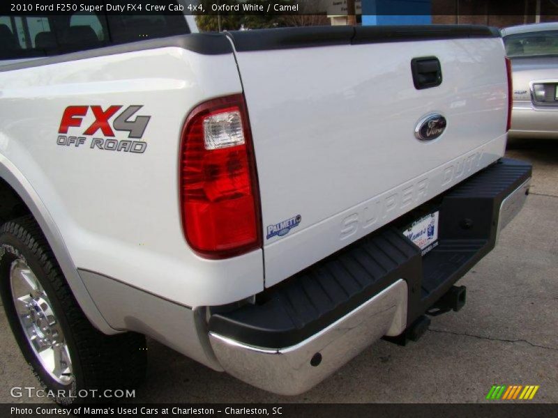 Oxford White / Camel 2010 Ford F250 Super Duty FX4 Crew Cab 4x4