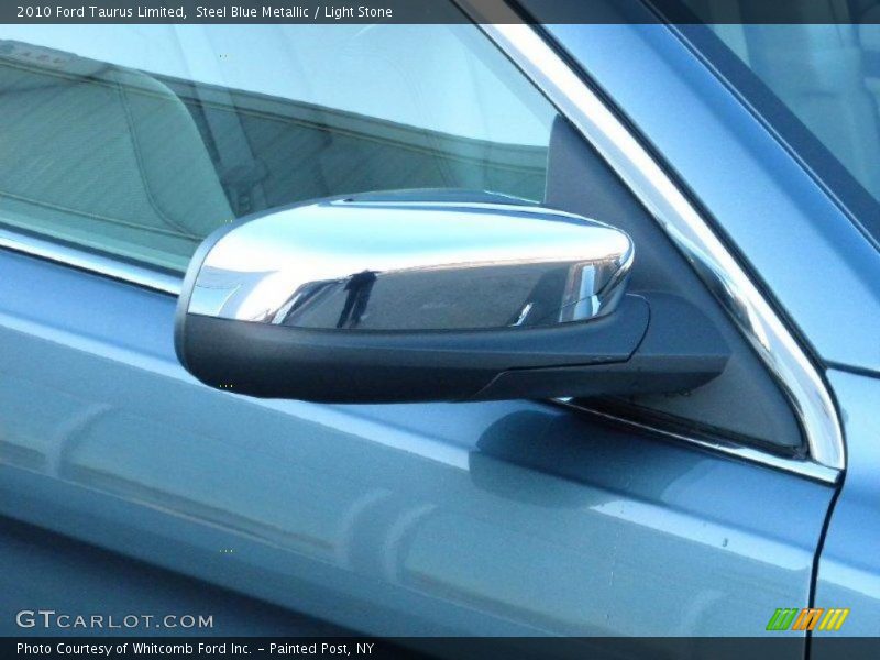 Steel Blue Metallic / Light Stone 2010 Ford Taurus Limited