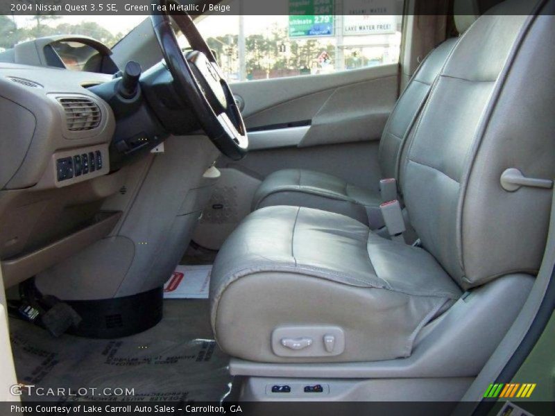 Green Tea Metallic / Beige 2004 Nissan Quest 3.5 SE