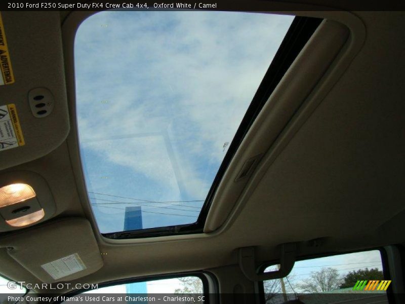 Oxford White / Camel 2010 Ford F250 Super Duty FX4 Crew Cab 4x4