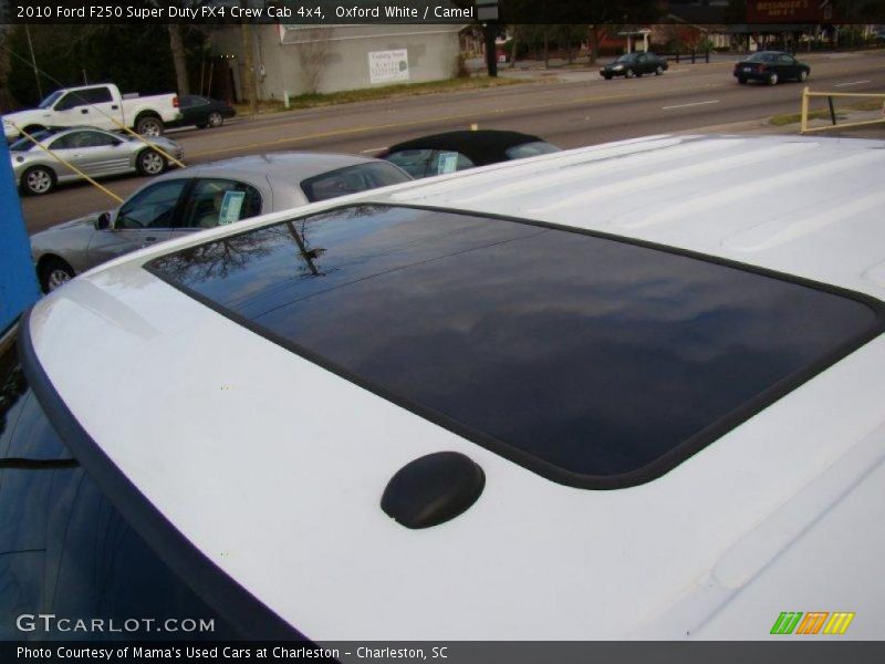 Oxford White / Camel 2010 Ford F250 Super Duty FX4 Crew Cab 4x4