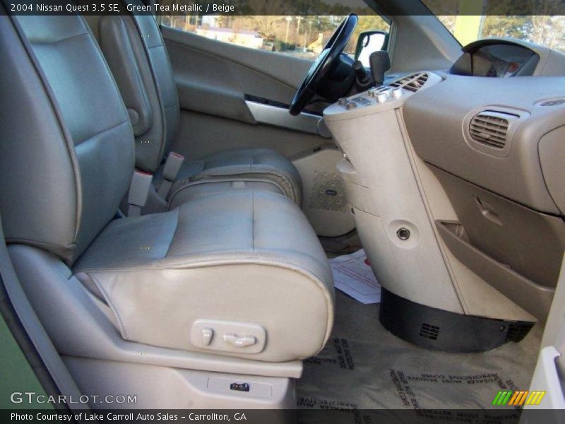 Green Tea Metallic / Beige 2004 Nissan Quest 3.5 SE