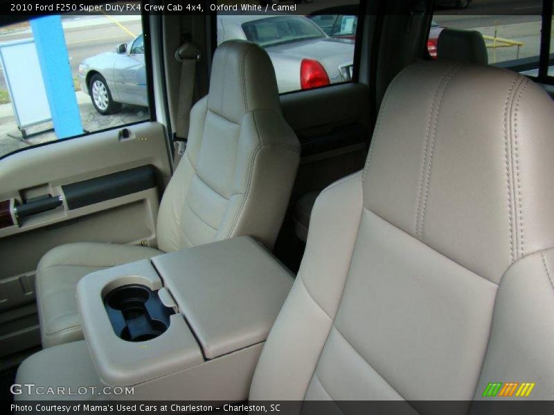 Oxford White / Camel 2010 Ford F250 Super Duty FX4 Crew Cab 4x4