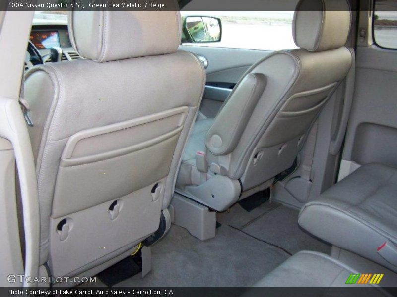 Green Tea Metallic / Beige 2004 Nissan Quest 3.5 SE