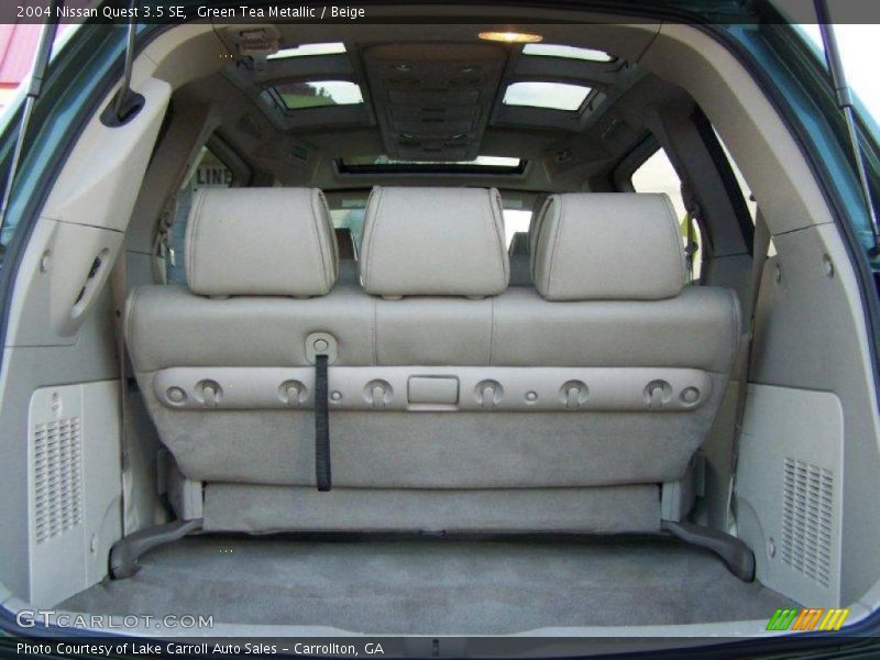 Green Tea Metallic / Beige 2004 Nissan Quest 3.5 SE