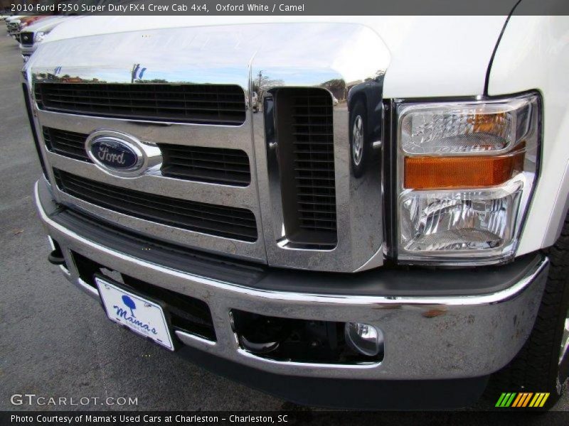 Oxford White / Camel 2010 Ford F250 Super Duty FX4 Crew Cab 4x4