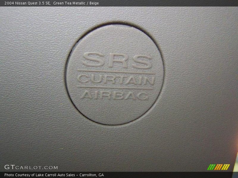 Green Tea Metallic / Beige 2004 Nissan Quest 3.5 SE