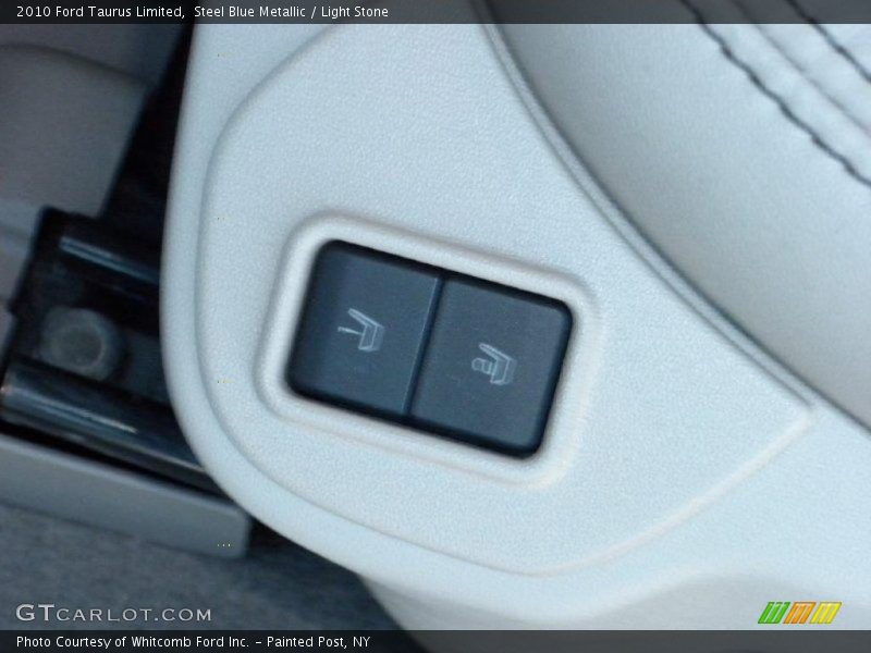 Steel Blue Metallic / Light Stone 2010 Ford Taurus Limited