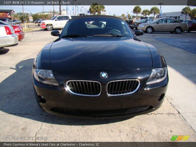 Jet Black / Black 2005 BMW Z4 2.5i Roadster
